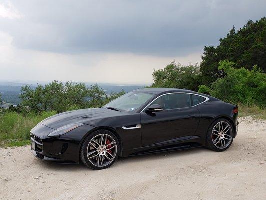 Repaired Jaguar F-Type R