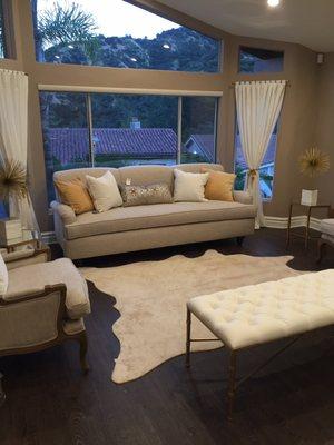 Custom made large couch made to perfection!