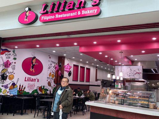 Front of Lillian's in the Northridge mall.