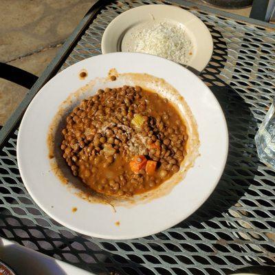 Lentil soup