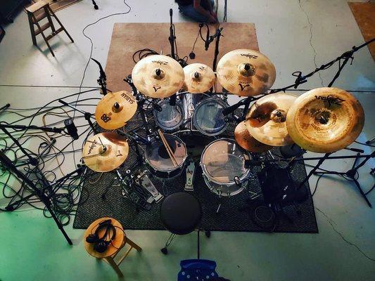 Drum kit for recording purposes!