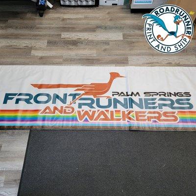 Have an event coming up and need a banner? We're happy to help! Loved working with the Front Runners on theirs!