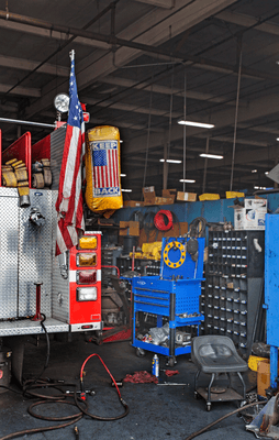 Fire engine repair, bus repair, motor home repair, and more