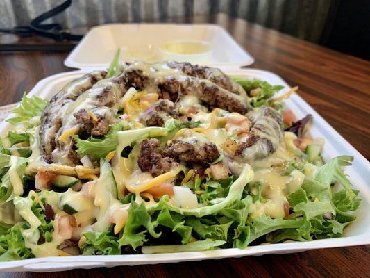 Cheeseburger salad