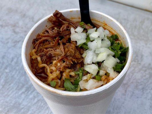 Birria Ramen @ColumbusFoodDude