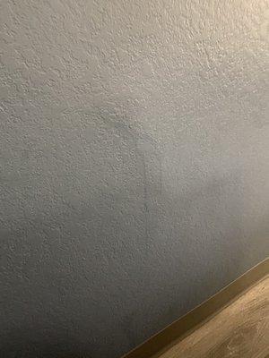 Cum stains on the walls of this seedy prostitution highway hotel