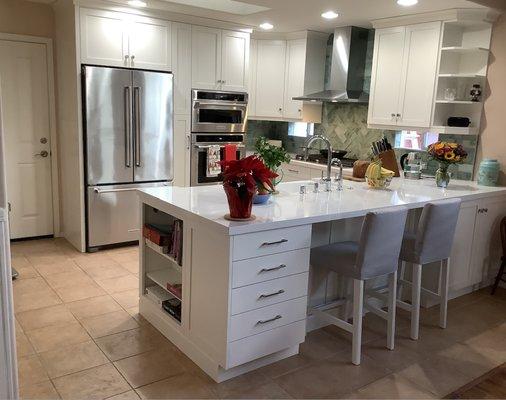 Faucets and range hood specially pick out by Lupe of Fergusons