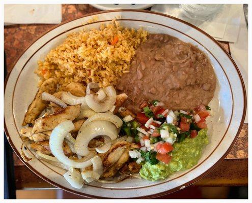 Fajita Plate Chicken