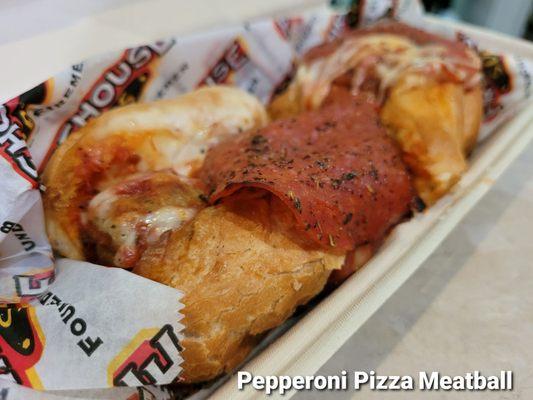 Pepperoni Pizza Meatball (NEW: $7.99) ~ sinfully good ~