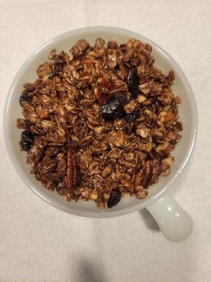 Chocolate Hazelnut Pecan Granola