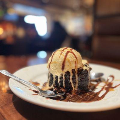 This was insanely great & huge!   Molten Lava Cake