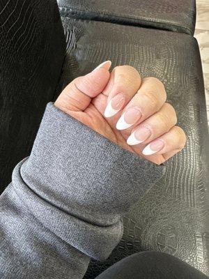 Full set french nails