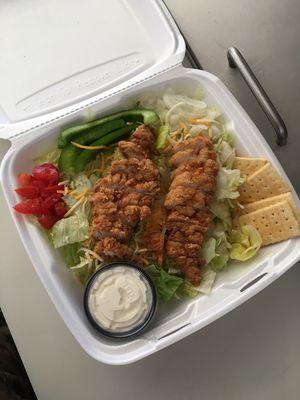 Chicken Strip Salad