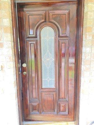 Door refinish