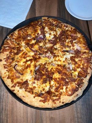 Bbq chicken pizza