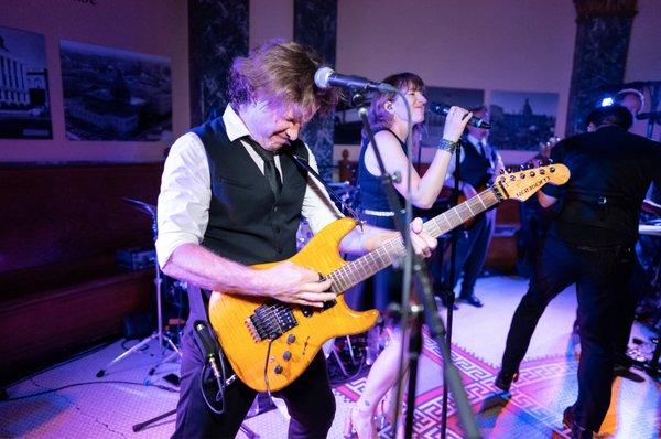 Notorious rocking the reception - credit to Andre Nguyen photography