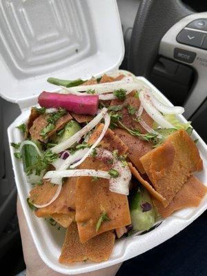 Small Fattoush Salad