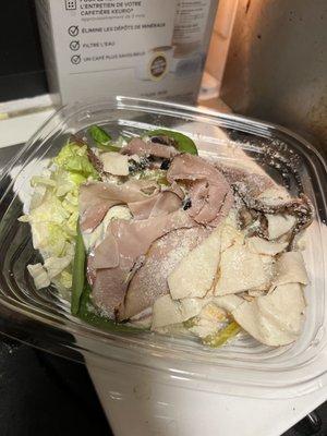 Subway club salad