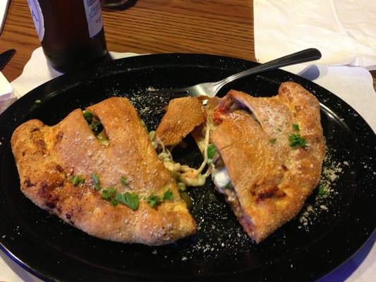 Calzone....very yummy!