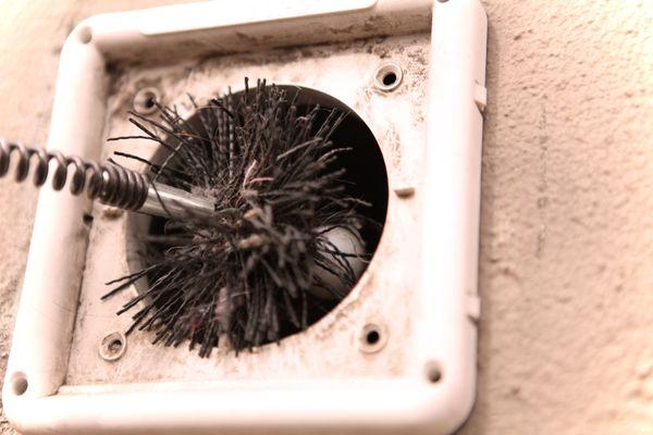 Power Brush Dryer Vent Cleaning