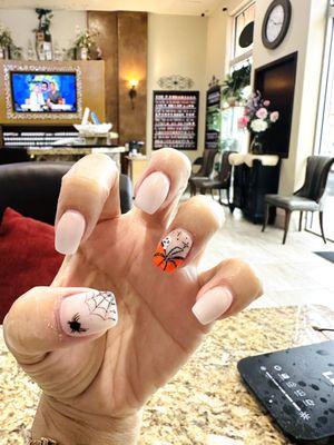 These nails were done by Michael and designed by Daly  2 weeks ago and