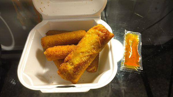 egg rolls & cheese strips