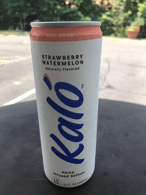 Hemp infused seltzer