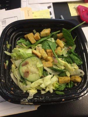 Sad pathetic salad....