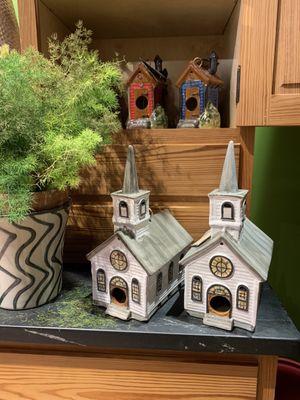 Neat birdhouses