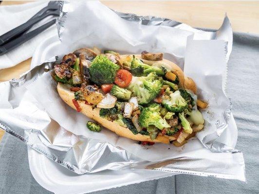 Veggie Cheesesteak!