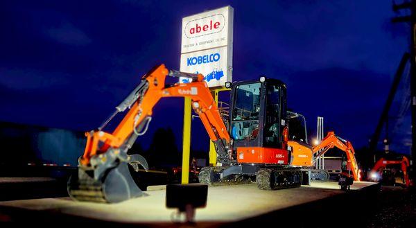 Kobelco, Kubota, SANY, Massey Ferguson and More at Abele Tractor