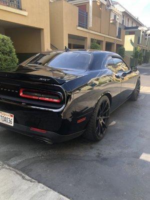 Dodge Challenger SRT. 

Exterior Detail.