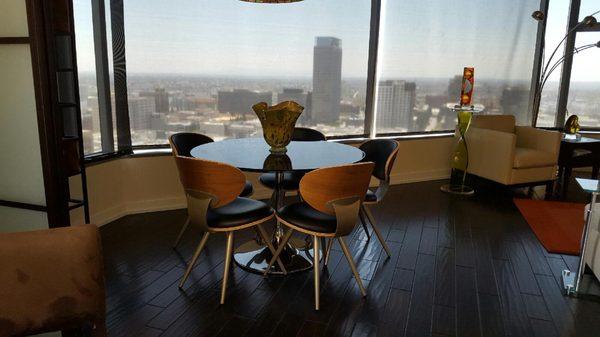 clean living room