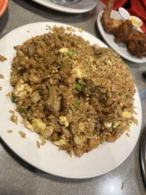 Shrimp fried rice