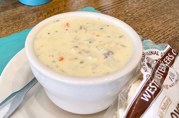 Atomic New England Clam Chowder!