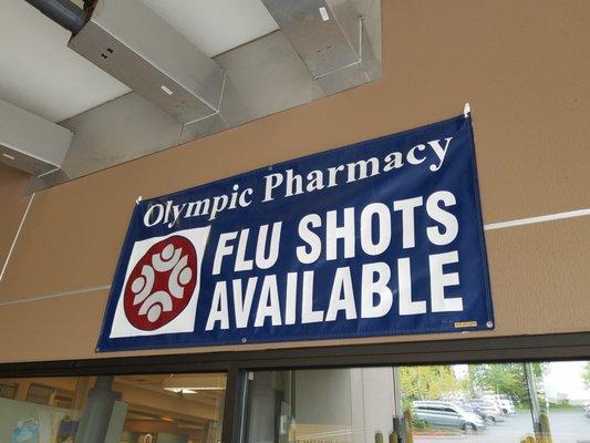 Flu shots are available!