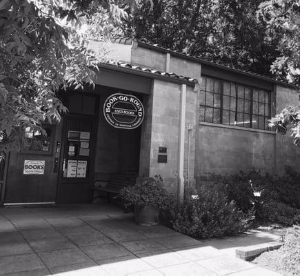 Front view of 1927 Spanish Revival Style building.