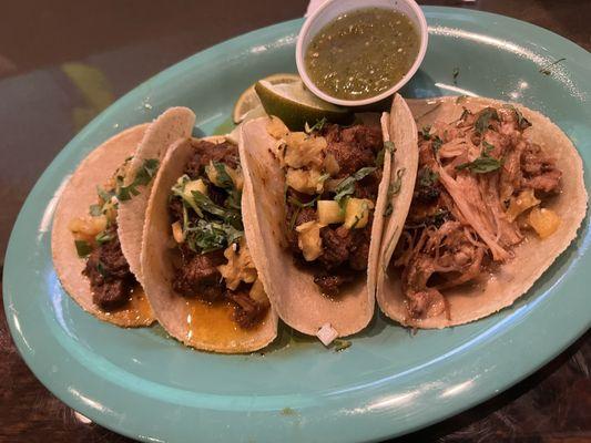 Street tacos (4) -$17