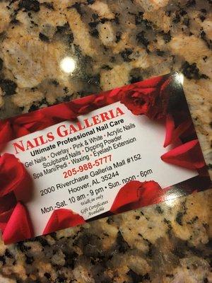 Nail Galleria Hoover, AL