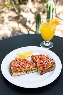 Avocado Toast & Mimosa!