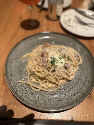 Bucatini Carbonara*