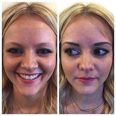 Permanent eyebrows