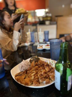 Pork & cheese katsu was delicious!