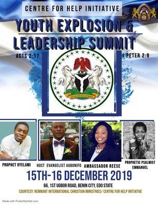 Youth Explosion Lagos Nigeria Remnant International Christian Ministries