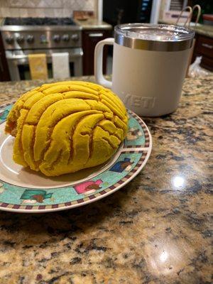 Champurrado and Pan Dulce!  So good!