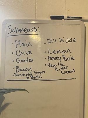 Schmear flavors