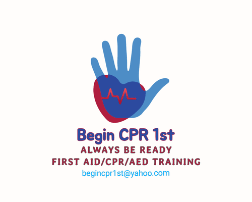 Begin CPR 1st