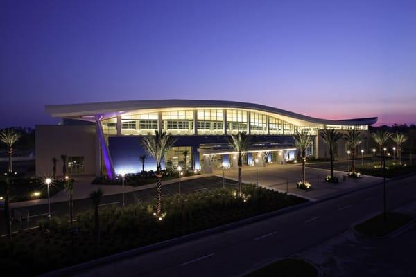 The beautiful Mississippi Coast Convention Center