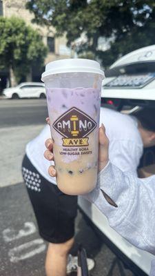 Taro Ube Sweet Milk Latte