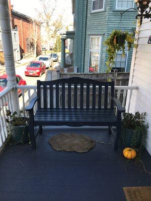 Very Welcoming front Porch.